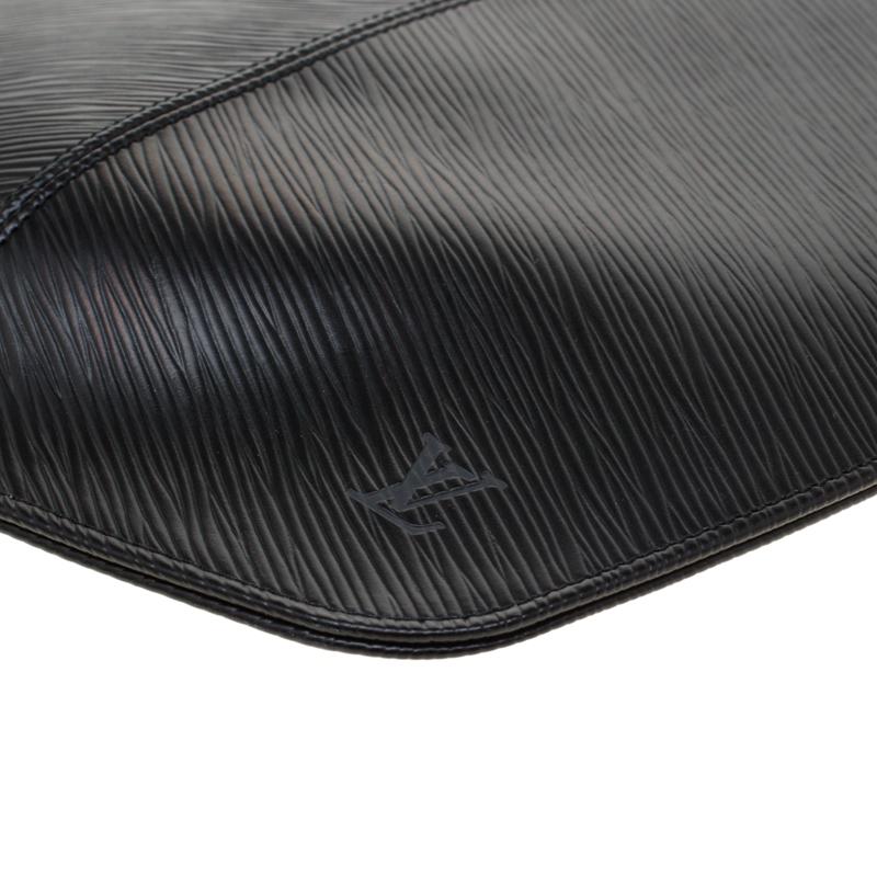 Louis Vuitton Black Epi Leather Noctambule Bag 3