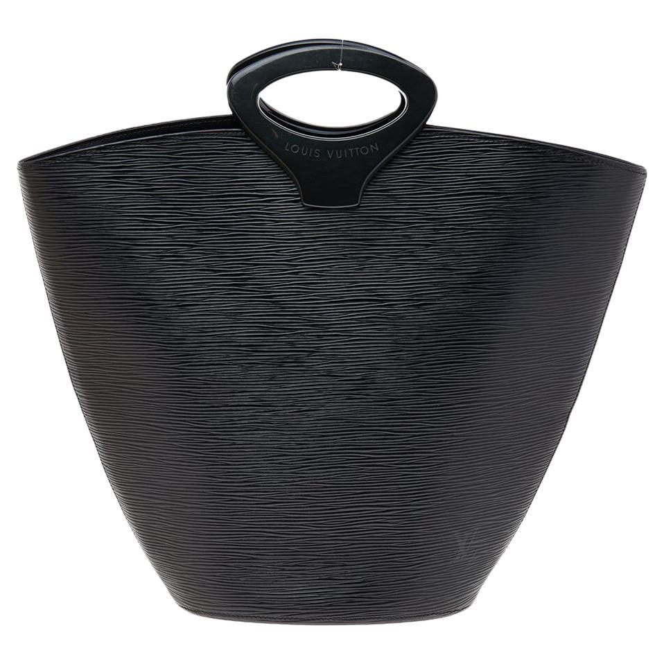 Louis Vuitton Black Epi Leather Noctambule Tote Bag
