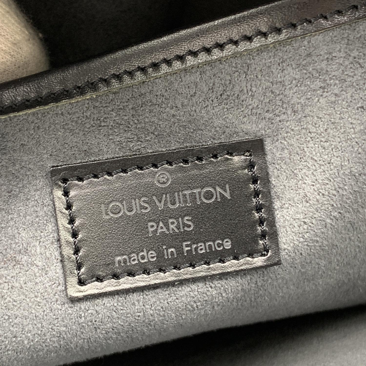 Louis Vuitton Black Epi Leather Noctambule Tote Bag Handbag 1