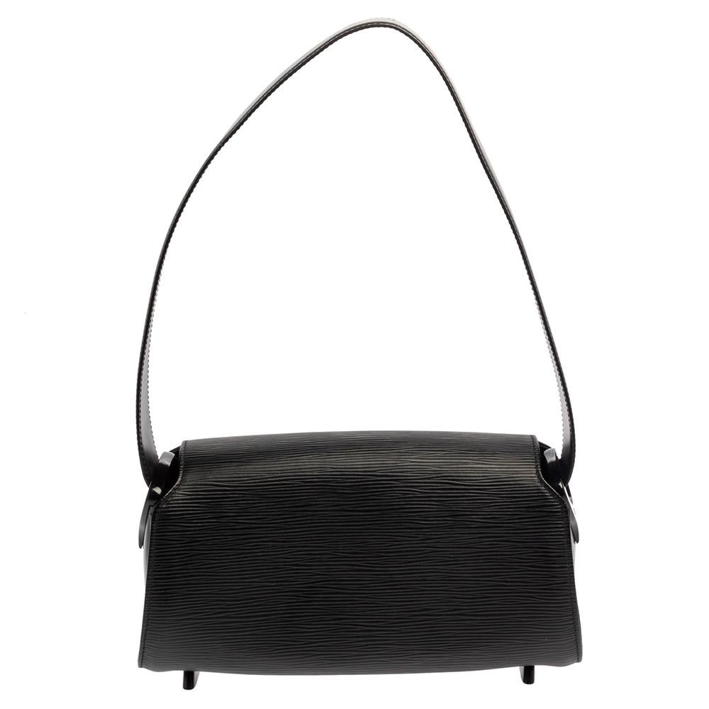 Women's Louis Vuitton Black Epi Leather Nocturne PM Bag