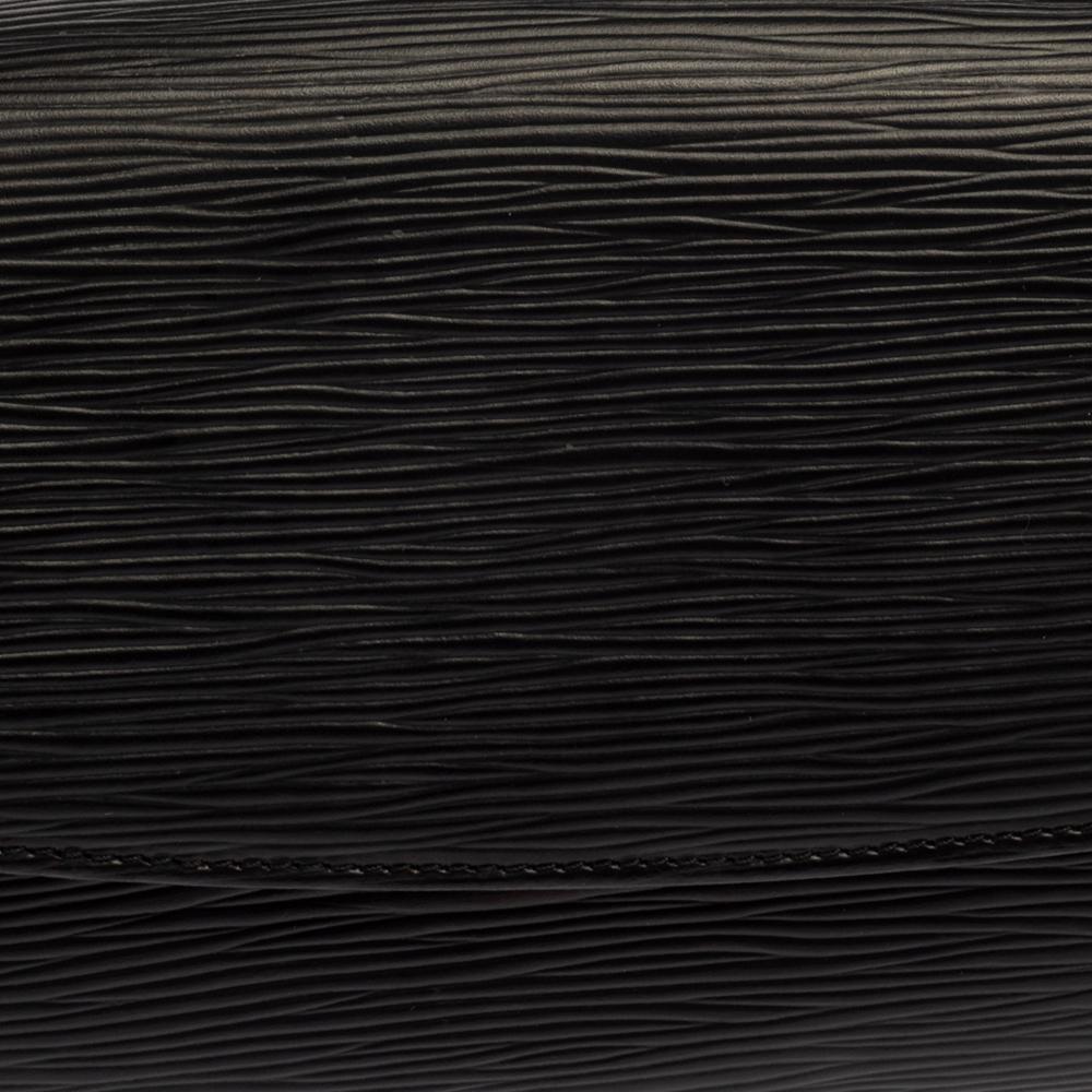 Louis Vuitton Black Epi Leather Nocturne PM Bag 1