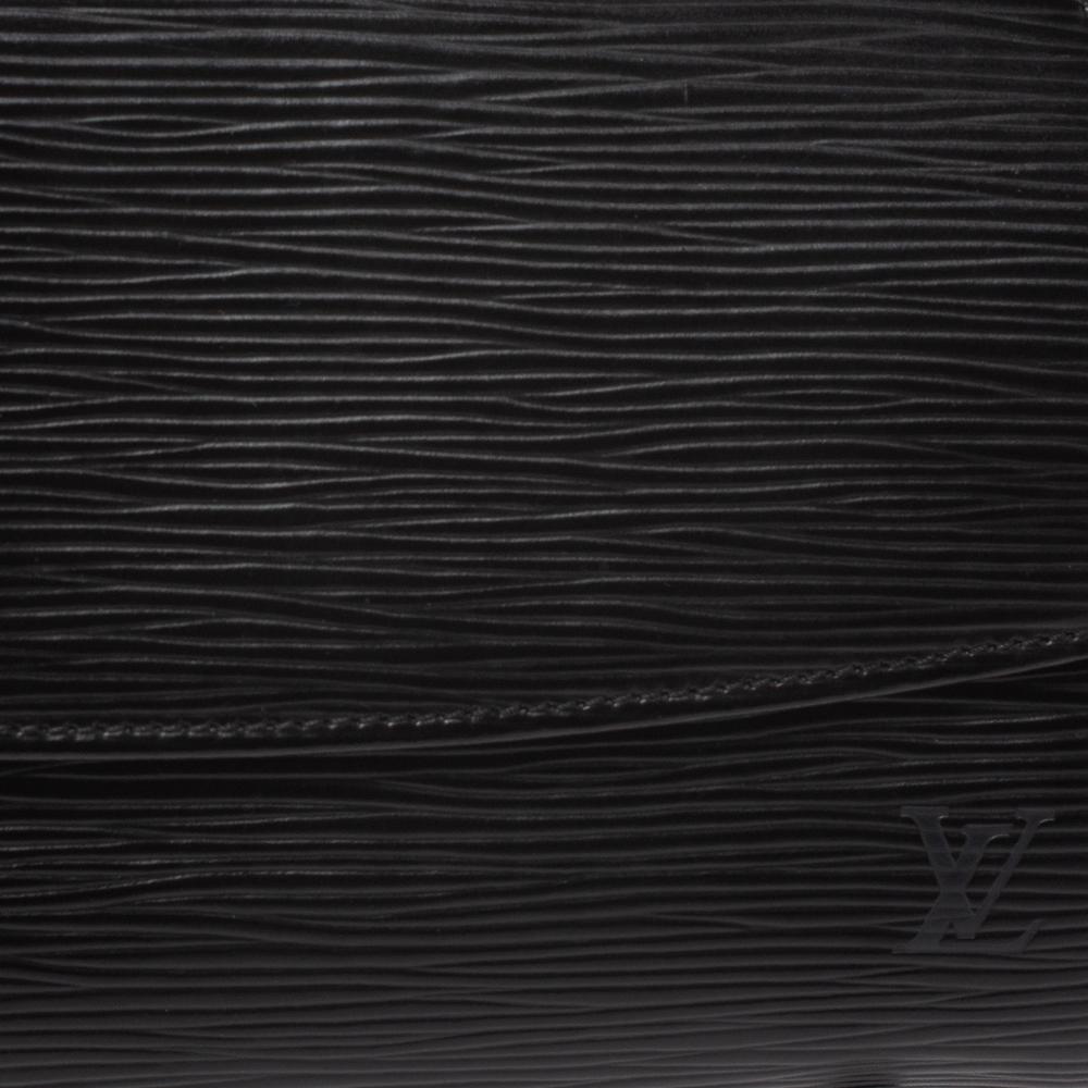 Louis Vuitton Black Epi Leather Nocturne PM Bag 2