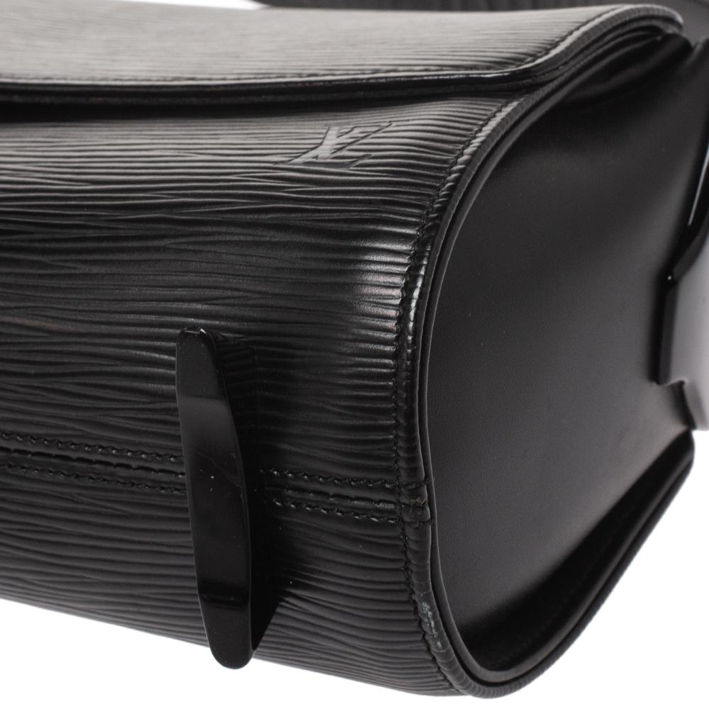Louis Vuitton Black Epi Leather Nocturne PM Bag 3