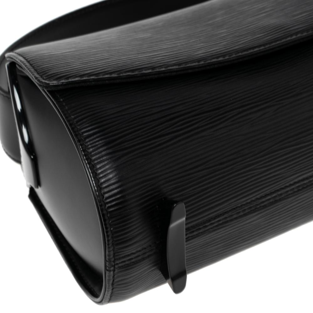 Louis Vuitton Black Epi Leather Nocturne PM Bag 5