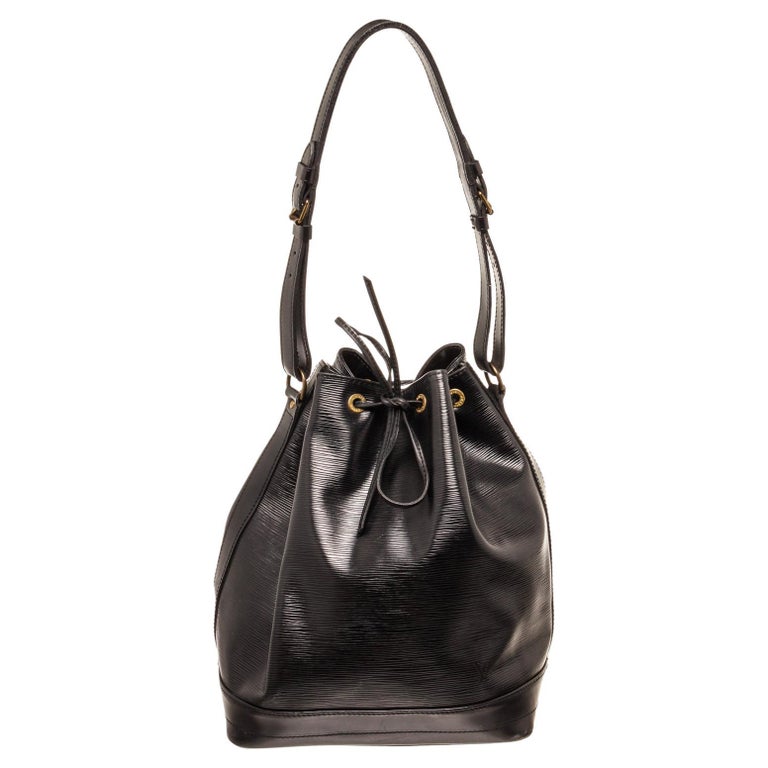 Louis Vuitton Black Epi leather Noe GM Bucket Bag with Epi Leather ...
