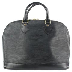 Louis Vuitton Black EPI Alma PM Handbag Satchel at 1stDibs  louis vuitton  black purse, louis vuitton satchel, louis vuitton black satchel