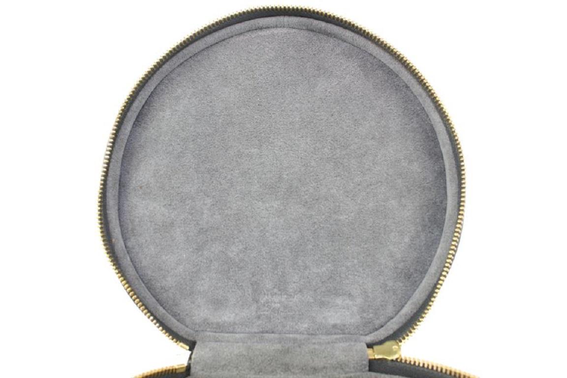Louis Vuitton Noir Cuir Epi Noir Cannes Vanity Case 99lv75 7