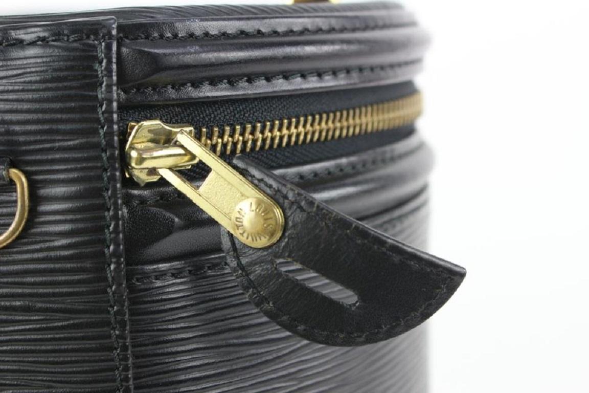 Louis Vuitton Black Epi Leather Noir Cannes Vanity Case 99lv75 1
