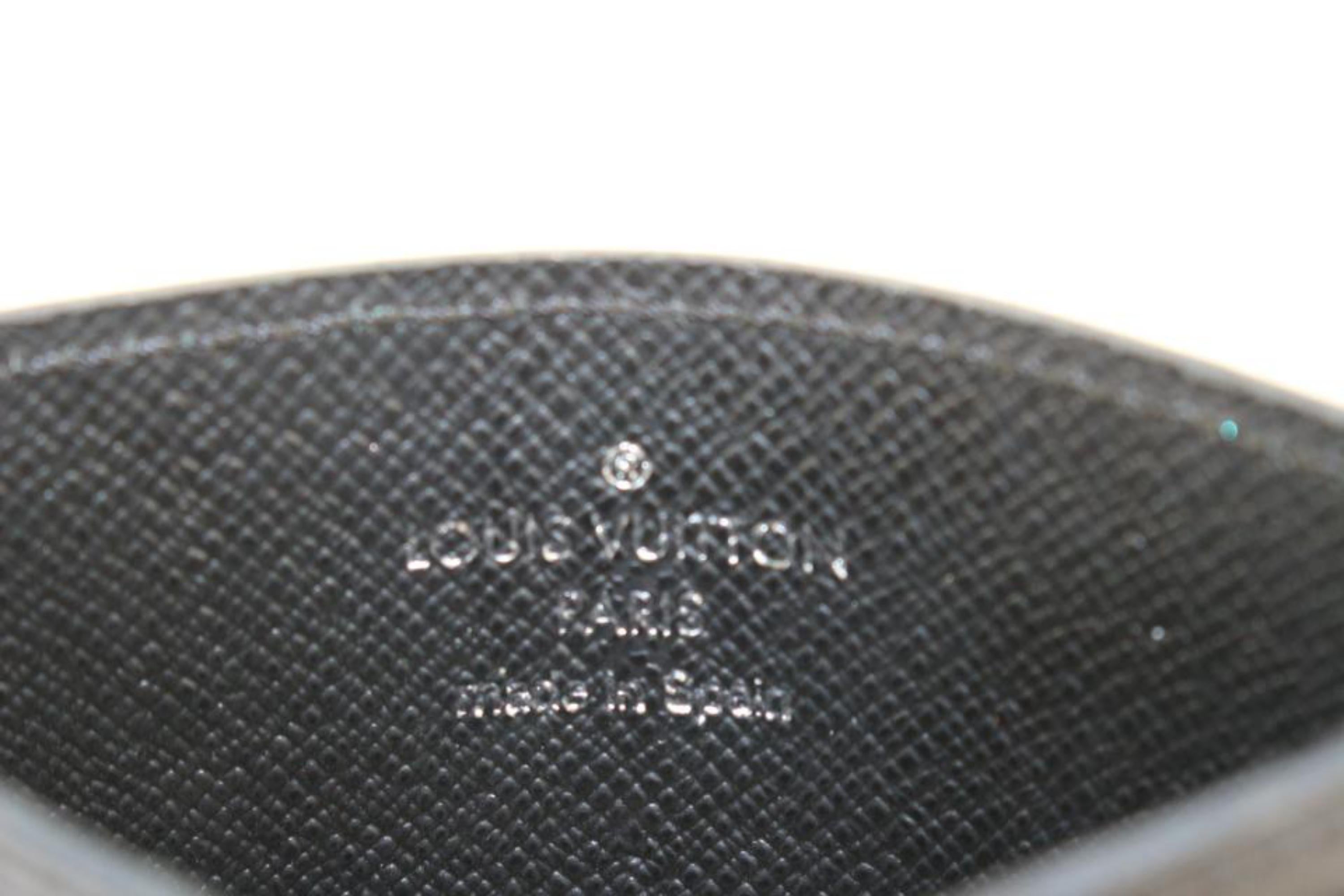 Louis Vuitton Black Epi Leather Noir Card Holder Porte Cartes 1029lv39 7