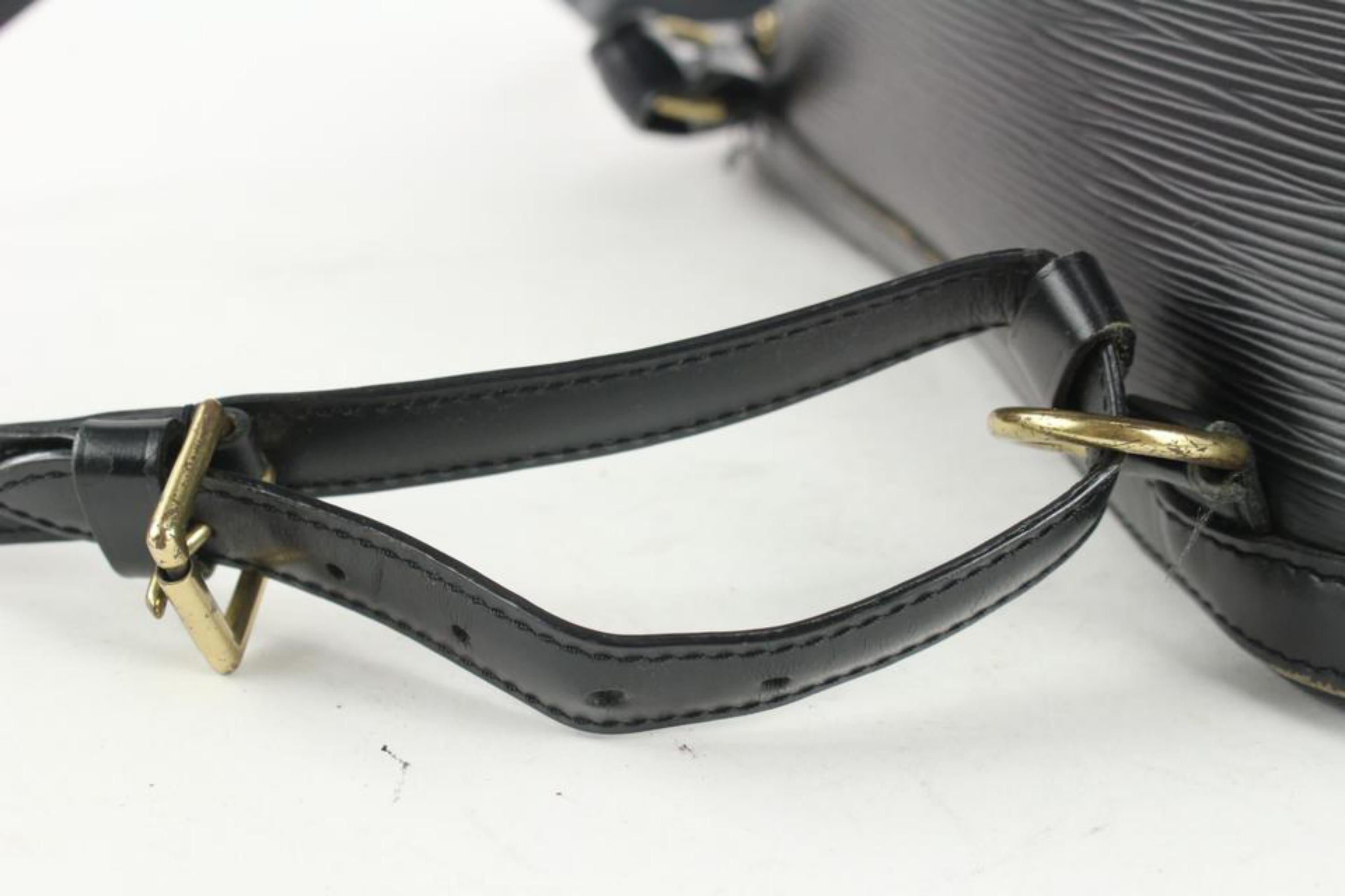 Louis Vuitton Black Epi Leather Noir Gobelins Backpack 5lv1108 4