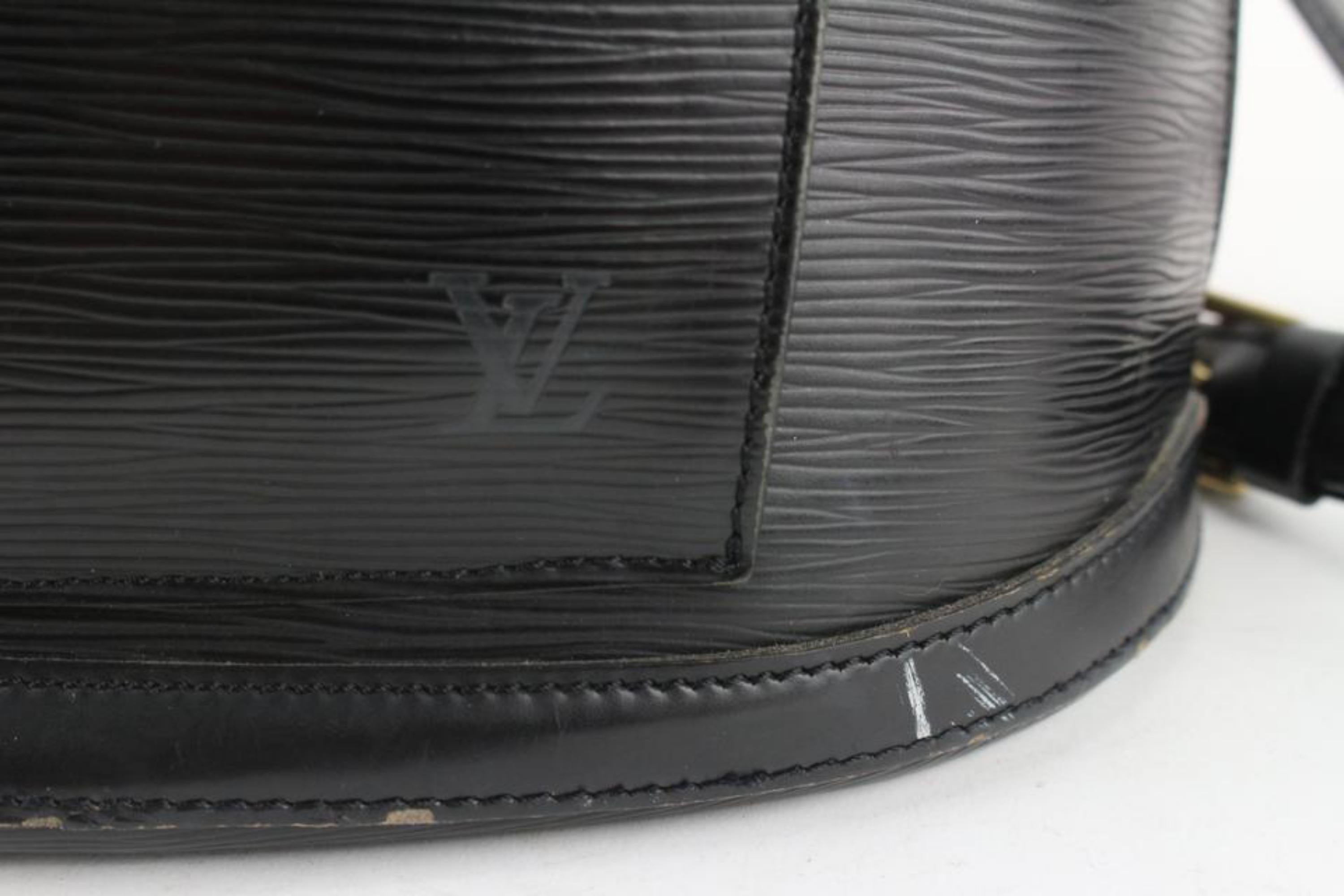 Louis Vuitton Black Epi Leather Noir Gobelins Backpack 5lv1108 2