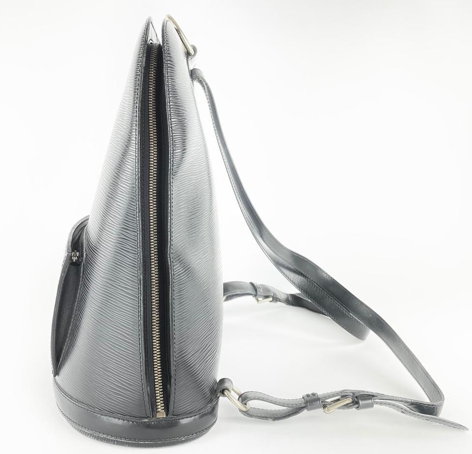 Louis Vuitton Black Epi Leather Noir Gobelins Backpack 62LV713 5