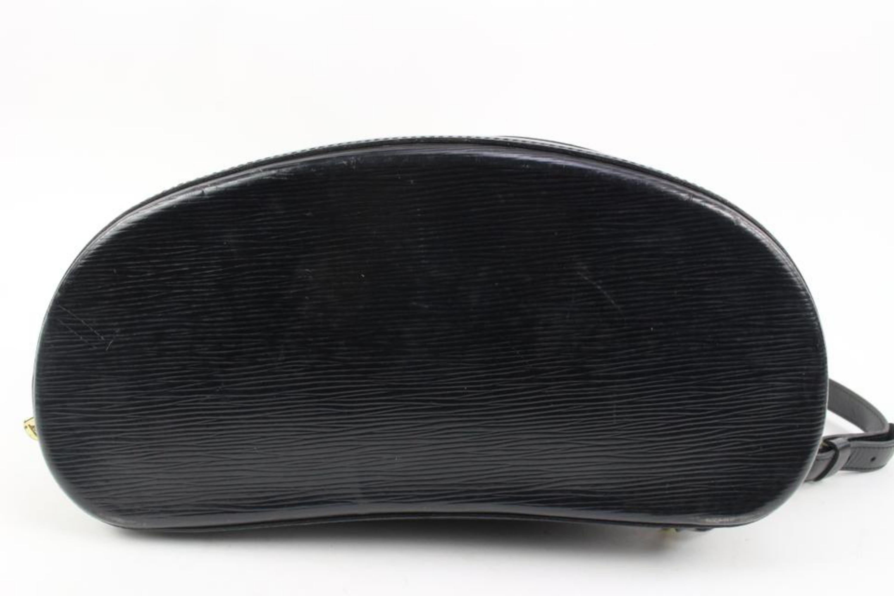 Louis Vuitton Black Epi Leather Noir Gobelins Backpack 81lv221s 5