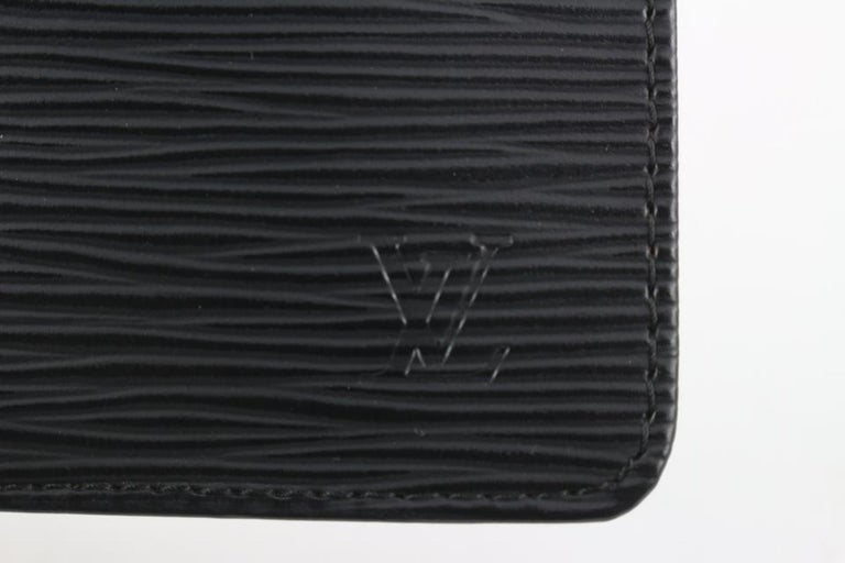 Louis Vuitton Vintage Louis Vuitton Pochette Cles Black Epi