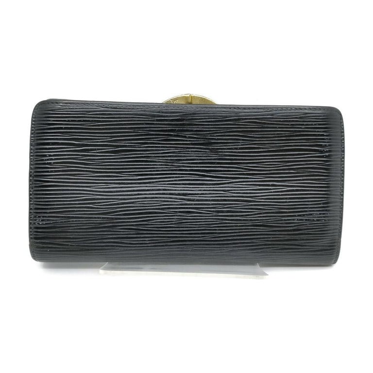 Louis Vuitton Black Epi Leather Coin Purse Pouch 2lv62 Wallet