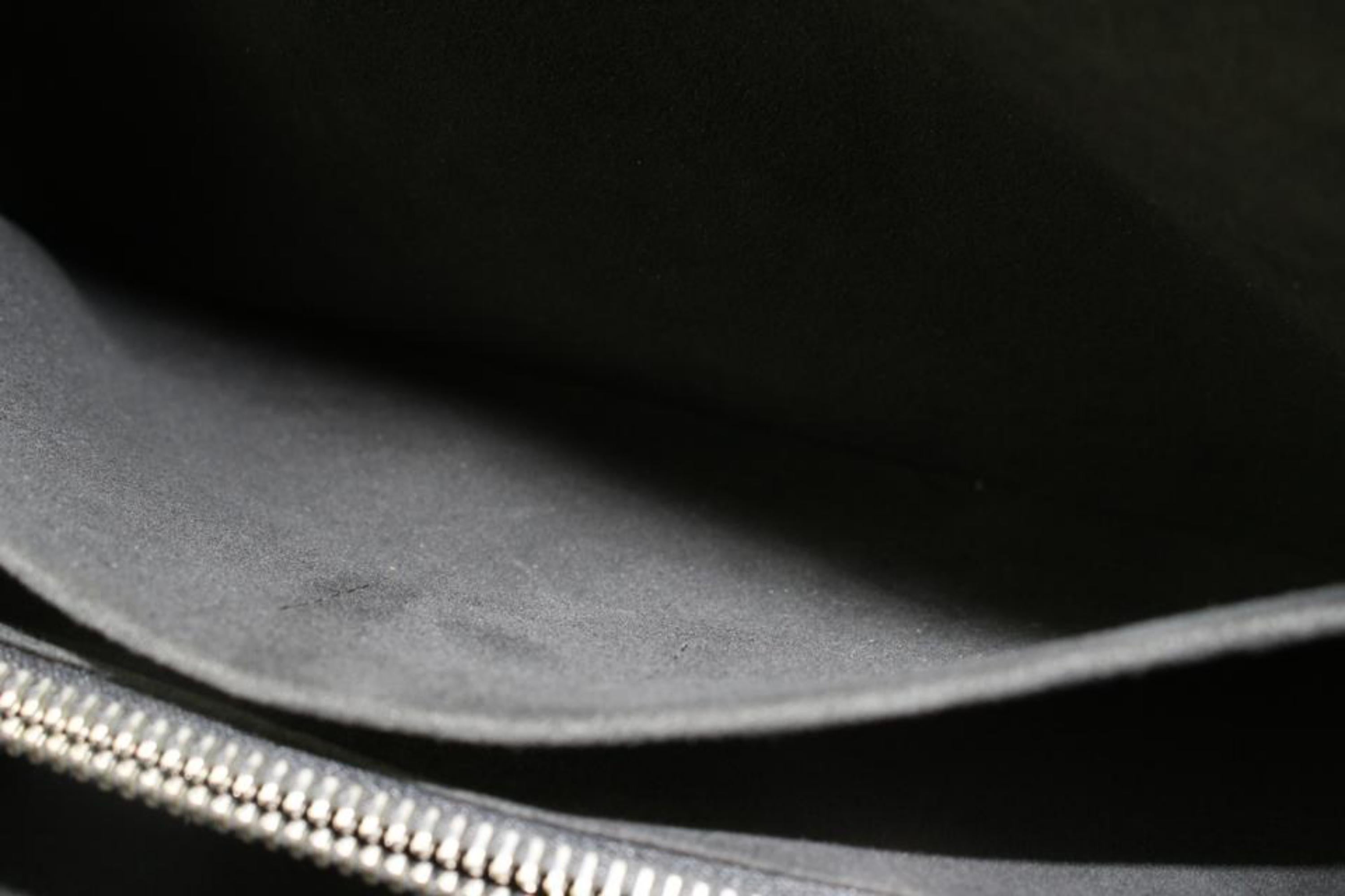 Louis Vuitton Black Epi Leather Noir Marly MM 2way Tote Bag 1110lv16 For Sale 6
