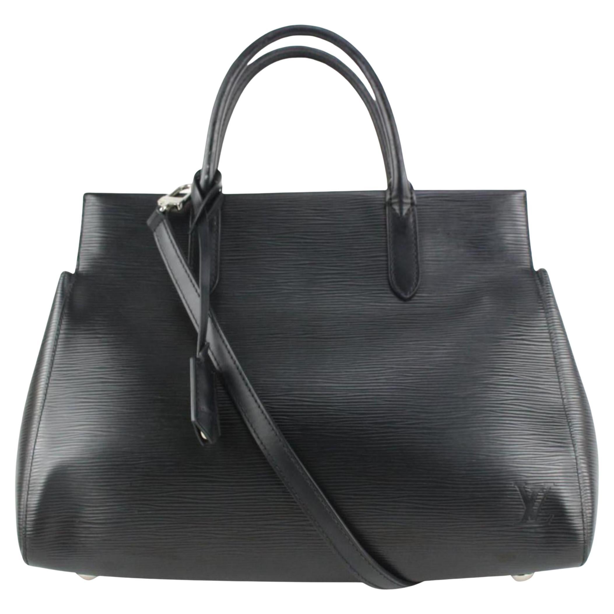 Louis Vuitton Black Epi Leather Lussac Zip Tote Bag 106lv5 For Sale at  1stDibs