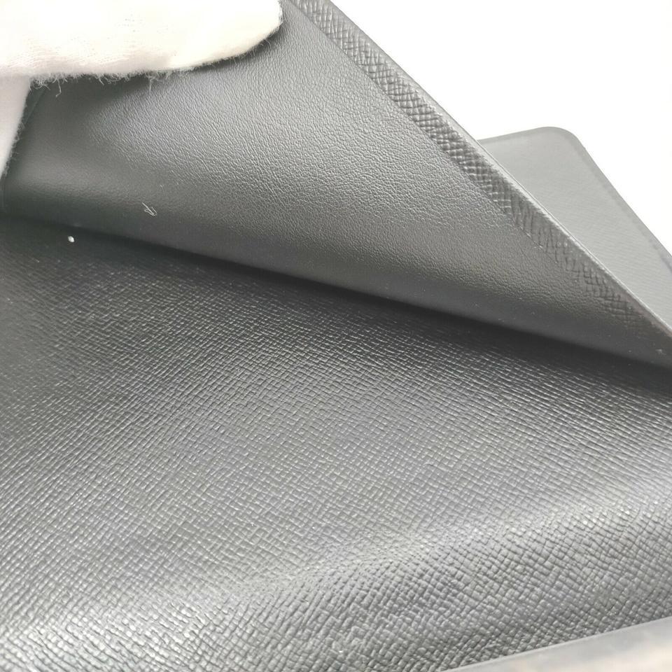 Louis Vuitton Black Epi Leather Noir Medium Ring Agenda MM Diary Cover 862607 8