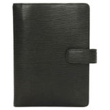 Louis Vuitton agenda MM epi Leather Notebook cover Black