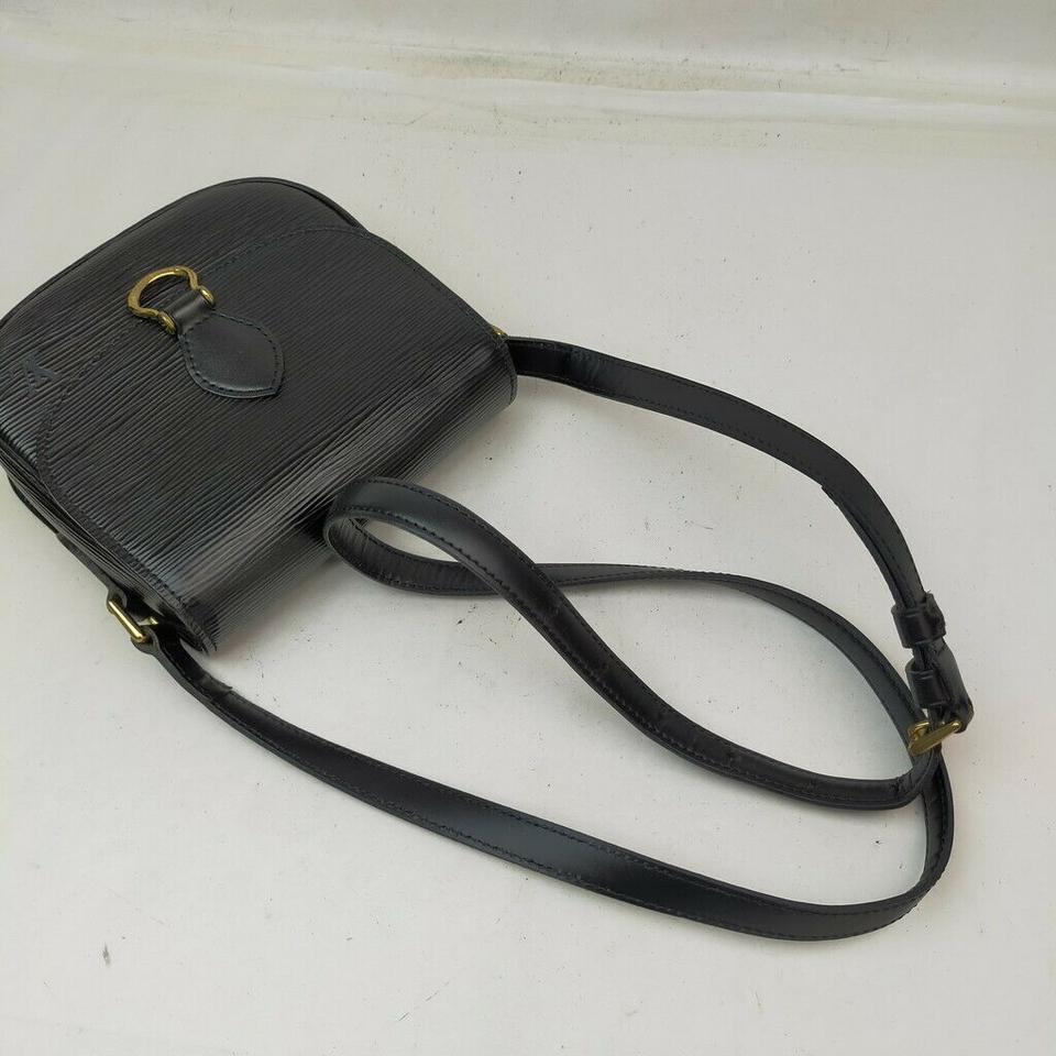 Louis Vuitton Black Epi Leather Noir Mini Saint Cloud Crossbody Bag 863270 3