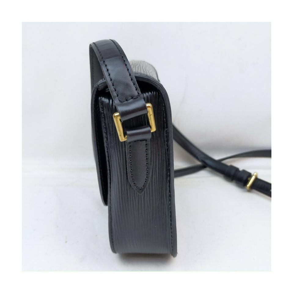 Louis Vuitton Black Epi Leather Noir Mini Saint Cloud Crossbody Bag 863270 5