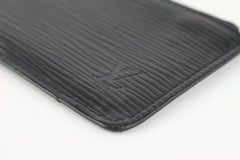 Louis Vuitton Black Epi Leather Noir Pochette Cles Key Pouch 1029lv38