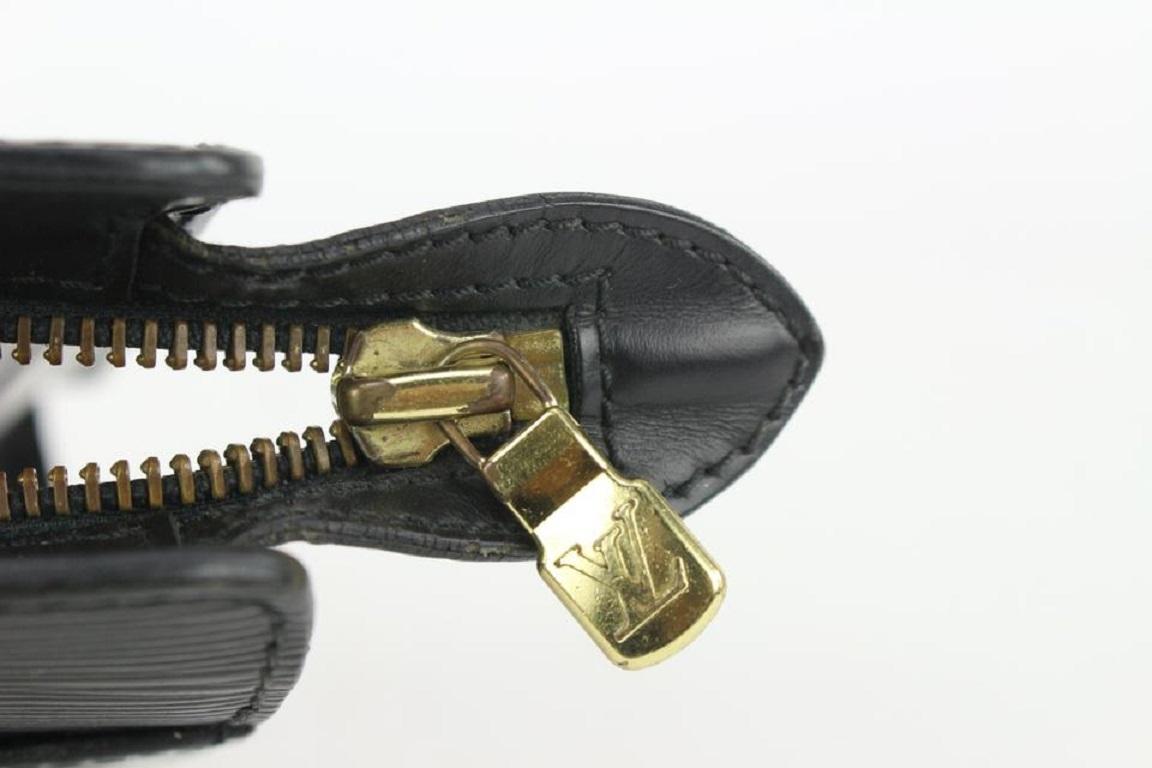 Louis Vuitton Black Epi Leather Noir Pochette Homme Clutch Bag 50lvs723 1