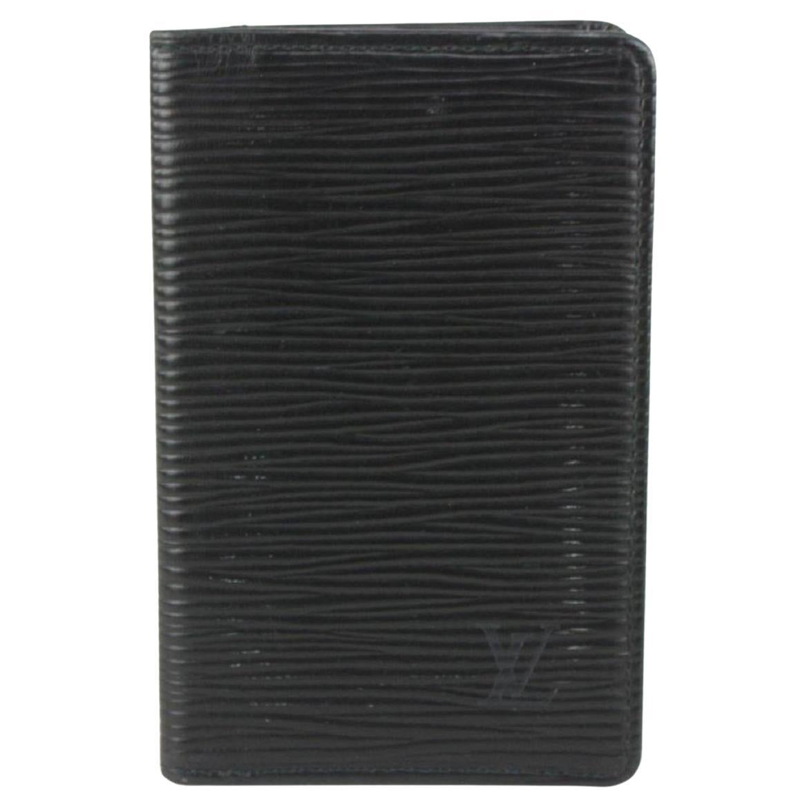 Louis Vuitton Card Holder Black EPI