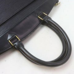Louis Vuitton Black Epi Leather Noir Riviera Vanity Tote Bag 862470