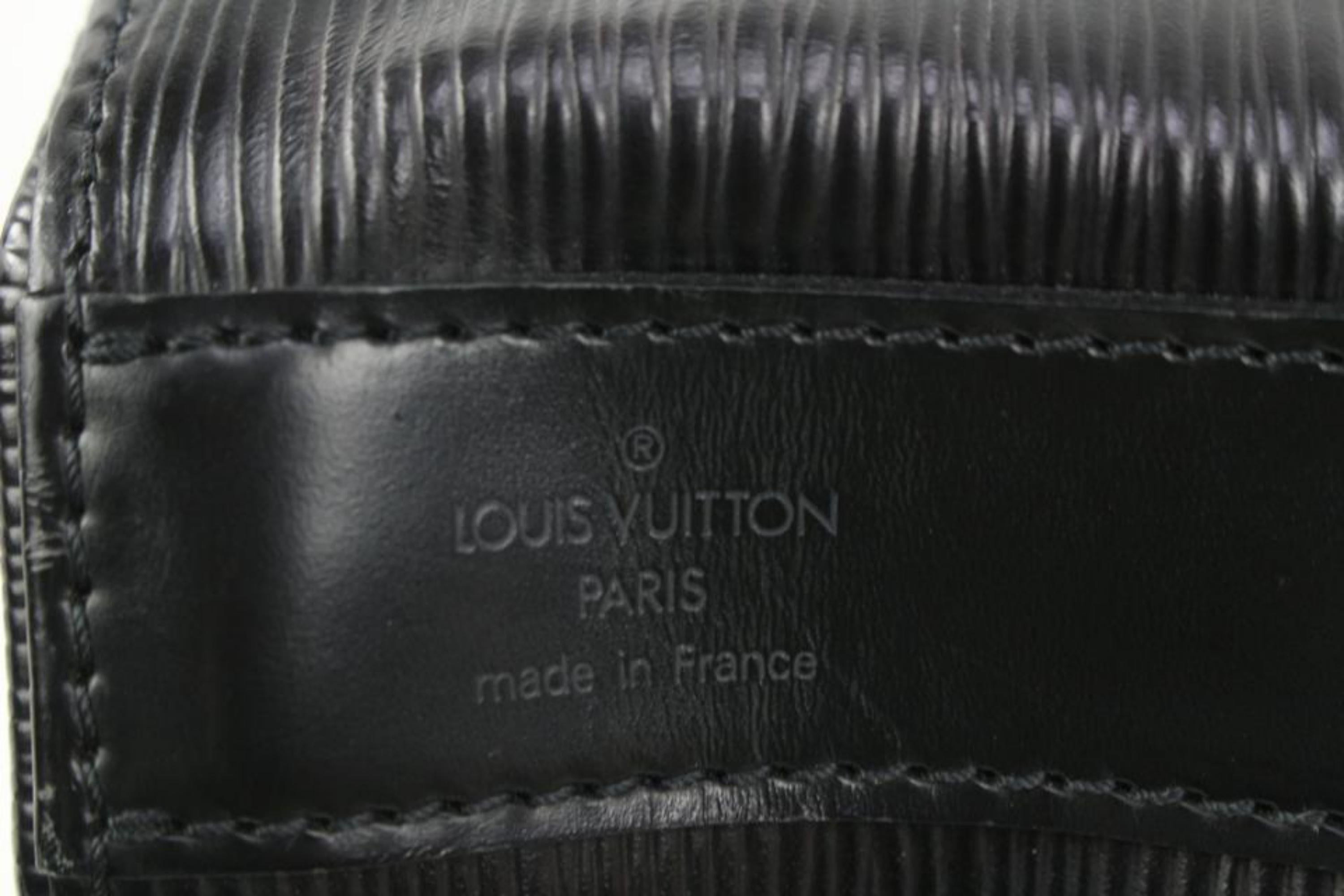 Louis Vuitton Black Epi Leather Noir Sac a Dos Sling Backpack 41lk324s 1