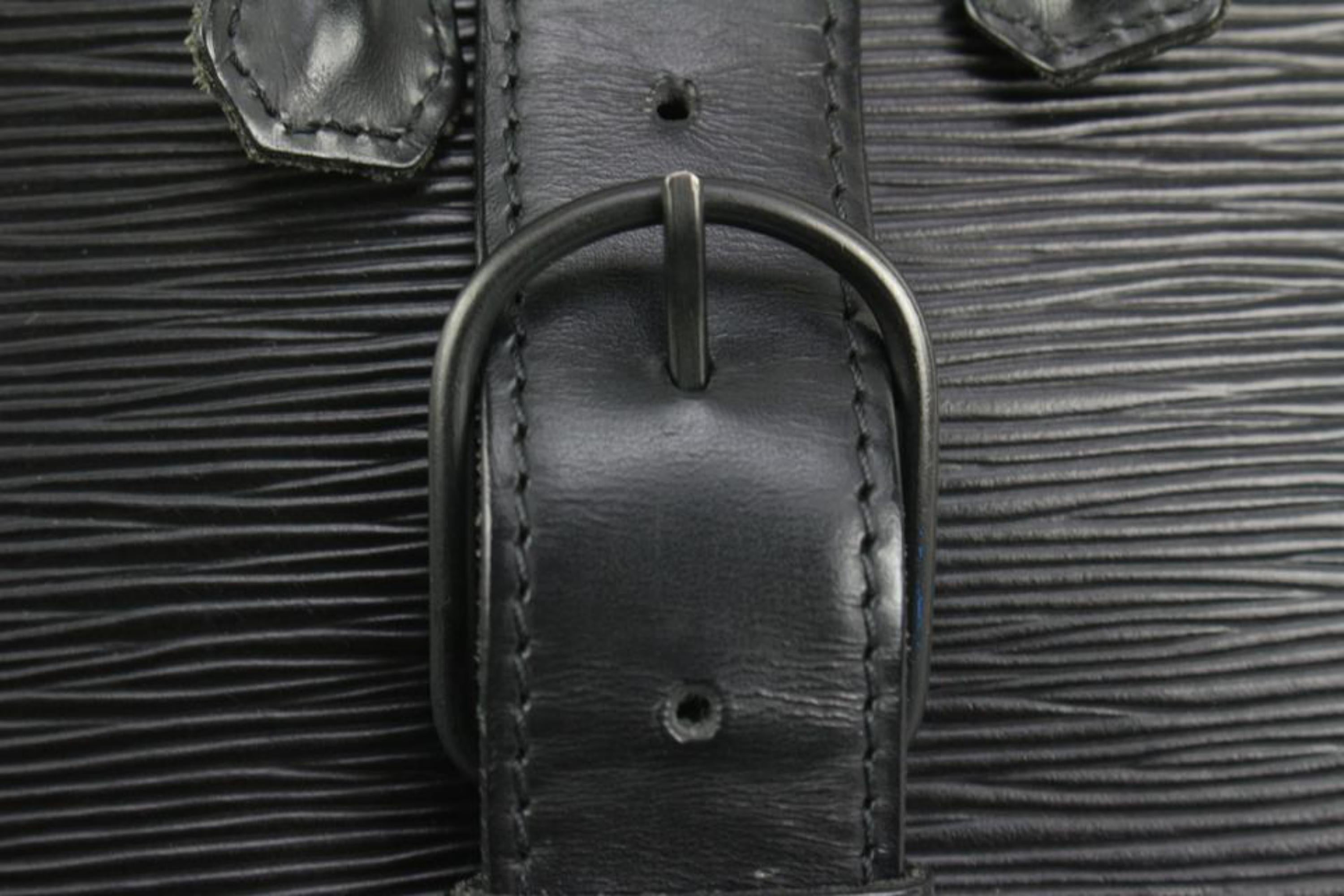 Louis Vuitton Black Epi Leather Noir Sac a Dos Sling Backpack 41lk324s 3