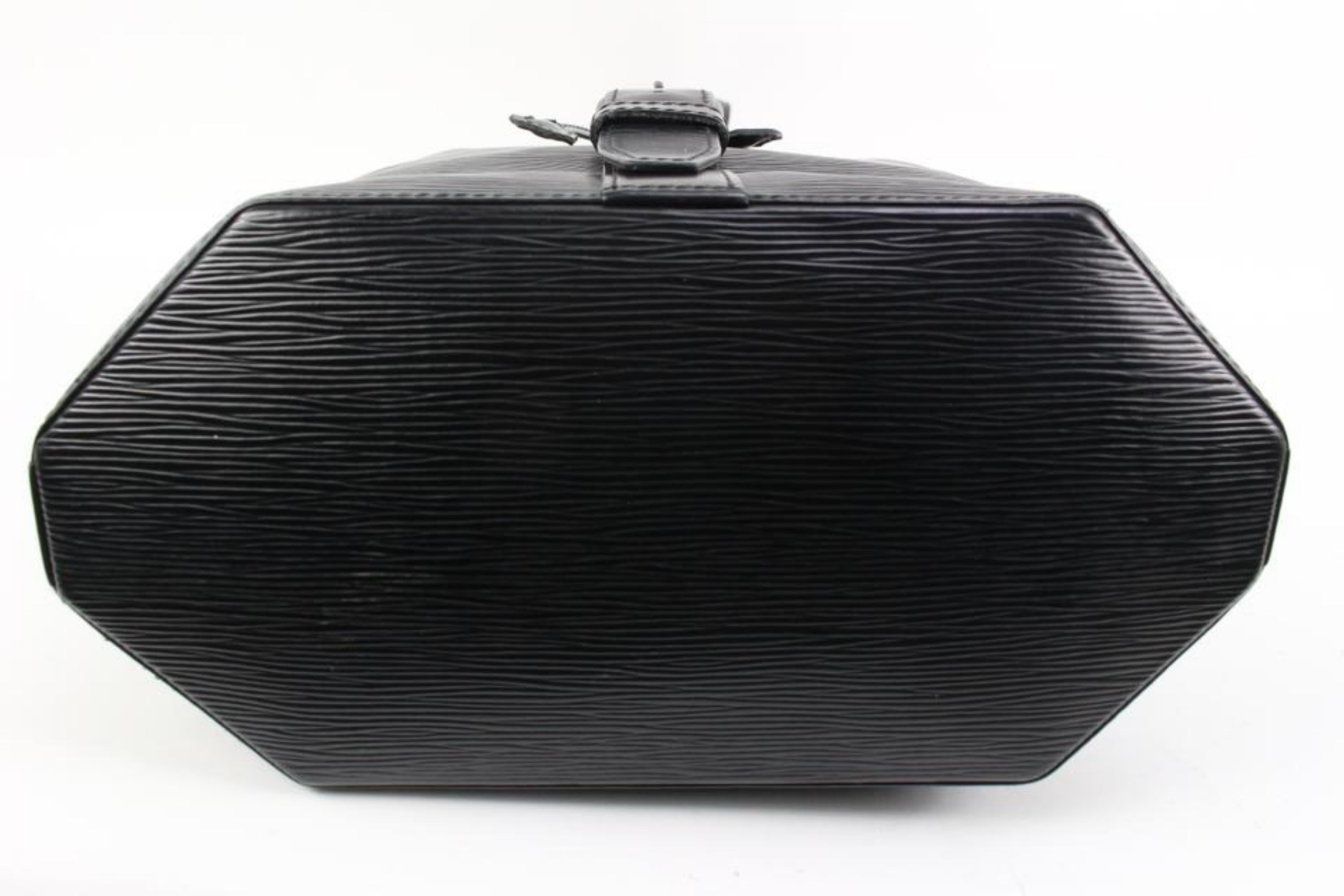 Louis Vuitton Black Epi Leather Noir Sac a Dos Sling Backpack 41lk324s 4
