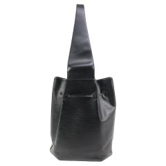 Louis Vuitton Black Epi Leather Noir Sac a Dos Sling Backpack 41lk324s