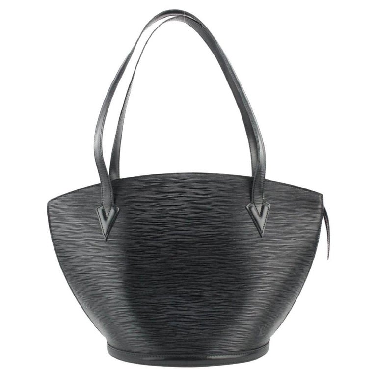 Louis Vuitton Epi Leather Shoulder Bag Pochette Noir Black Free