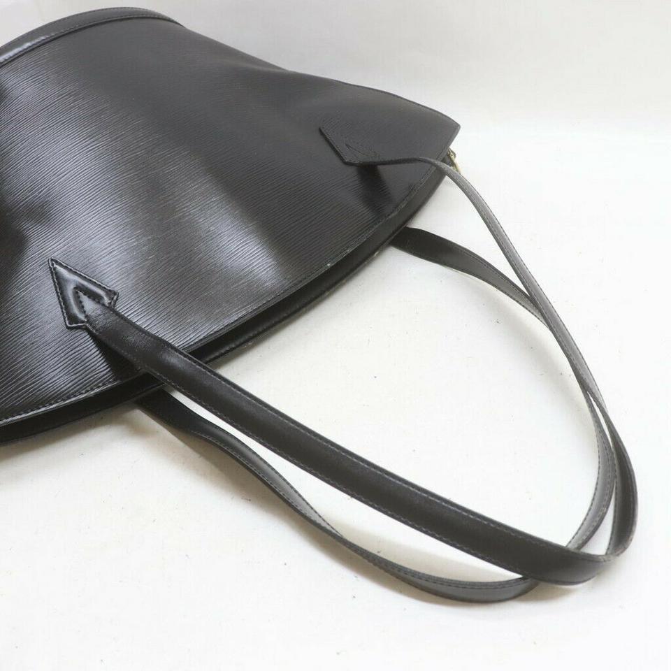 Louis Vuitton Black Epi Leather Noir Saint Jacques Zip Tote Bag 863326 8