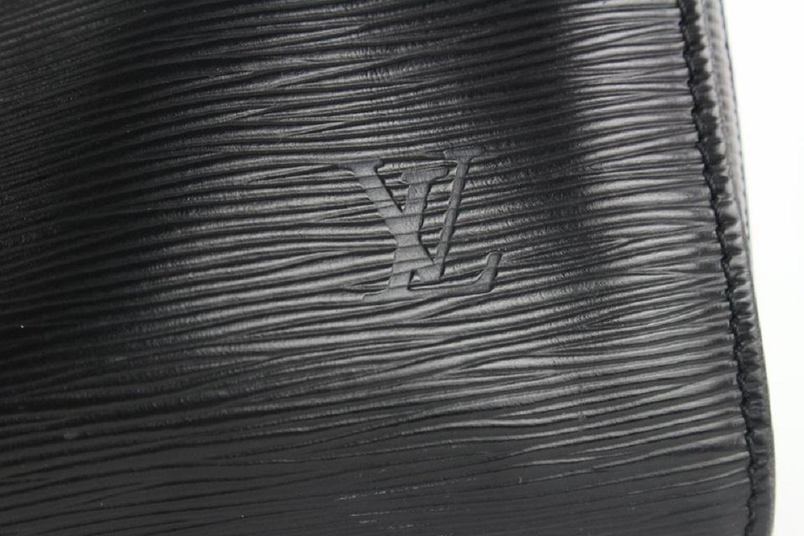 Louis Vuitton Black Epi Leather Noir Speedy 25 Boston Bag 23lvs422 2