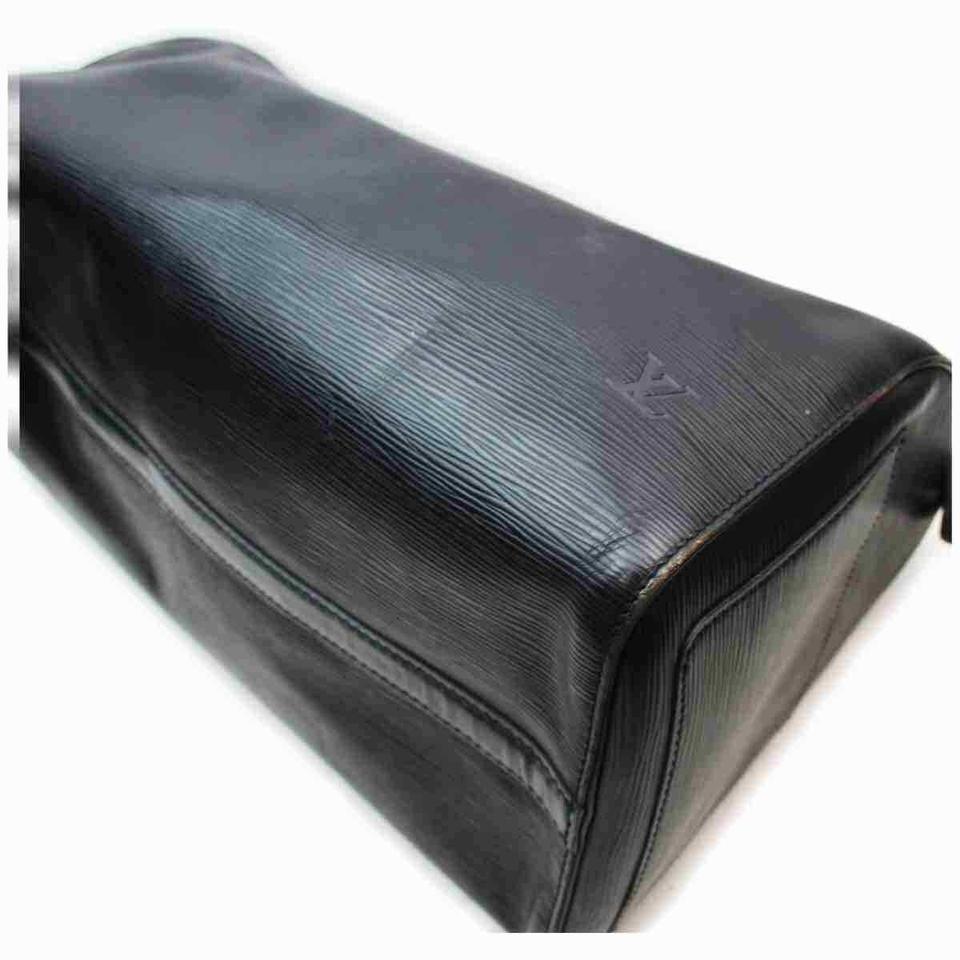 Louis Vuitton Black Epi Leather Noir Speedy 40 GM Large XL 856262  8