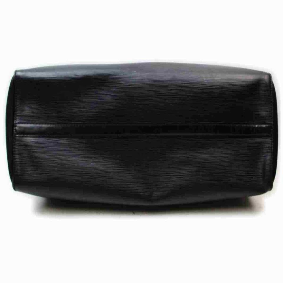 Louis Vuitton Black Epi Leather Noir Speedy 40 GM Large XL 856262  6