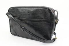 Louis Vuitton Black Epi Leather Noir Trocadero 24 Crossbody Bag 46lk40