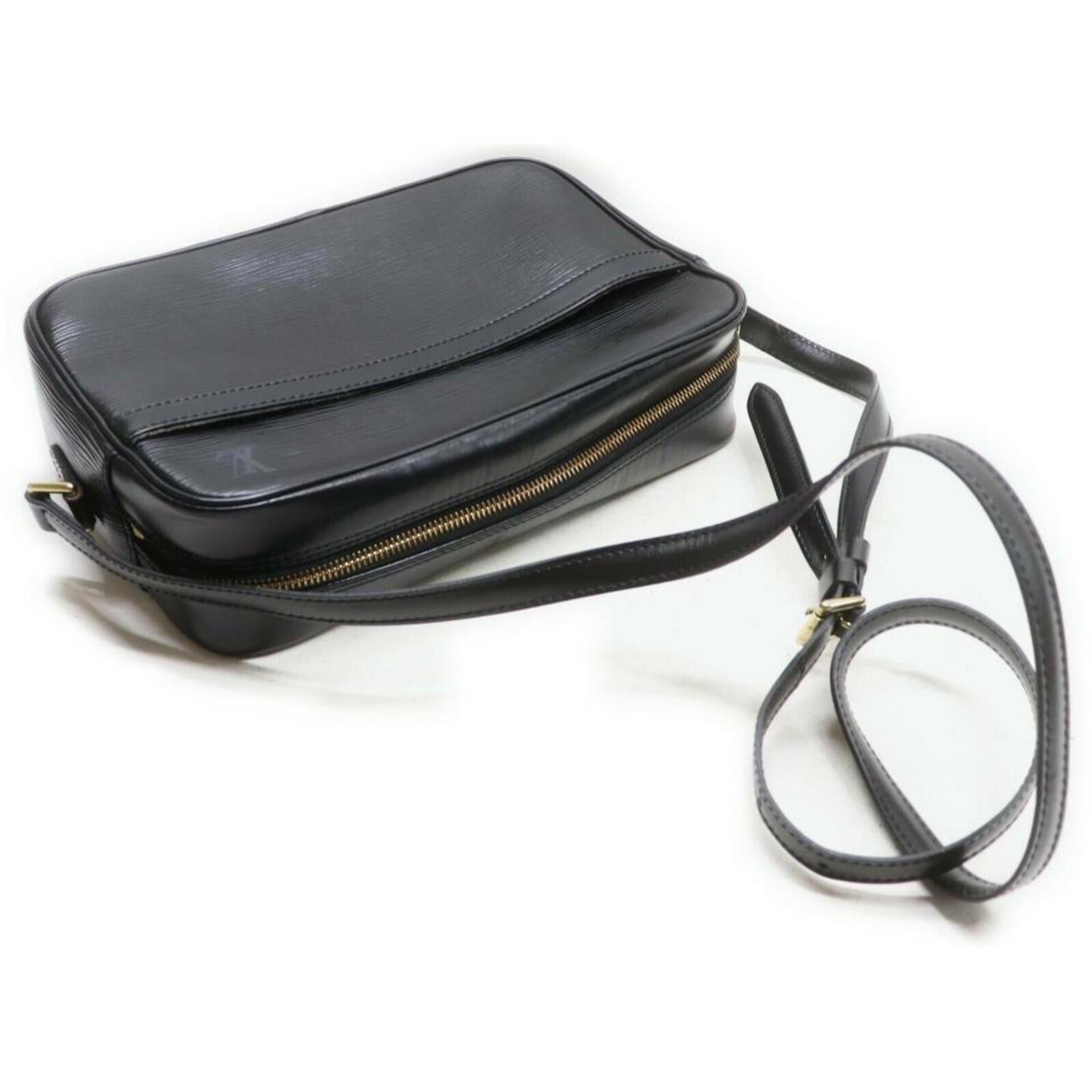 Louis Vuitton Black Epi Leather Noir Trocadero 24 Crossbody Bag 855007 3
