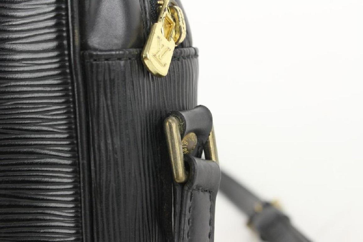 Louis Vuitton Black Epi Leather Noir Trocadero 24 Crossbody Bag 921lv57 For Sale 5