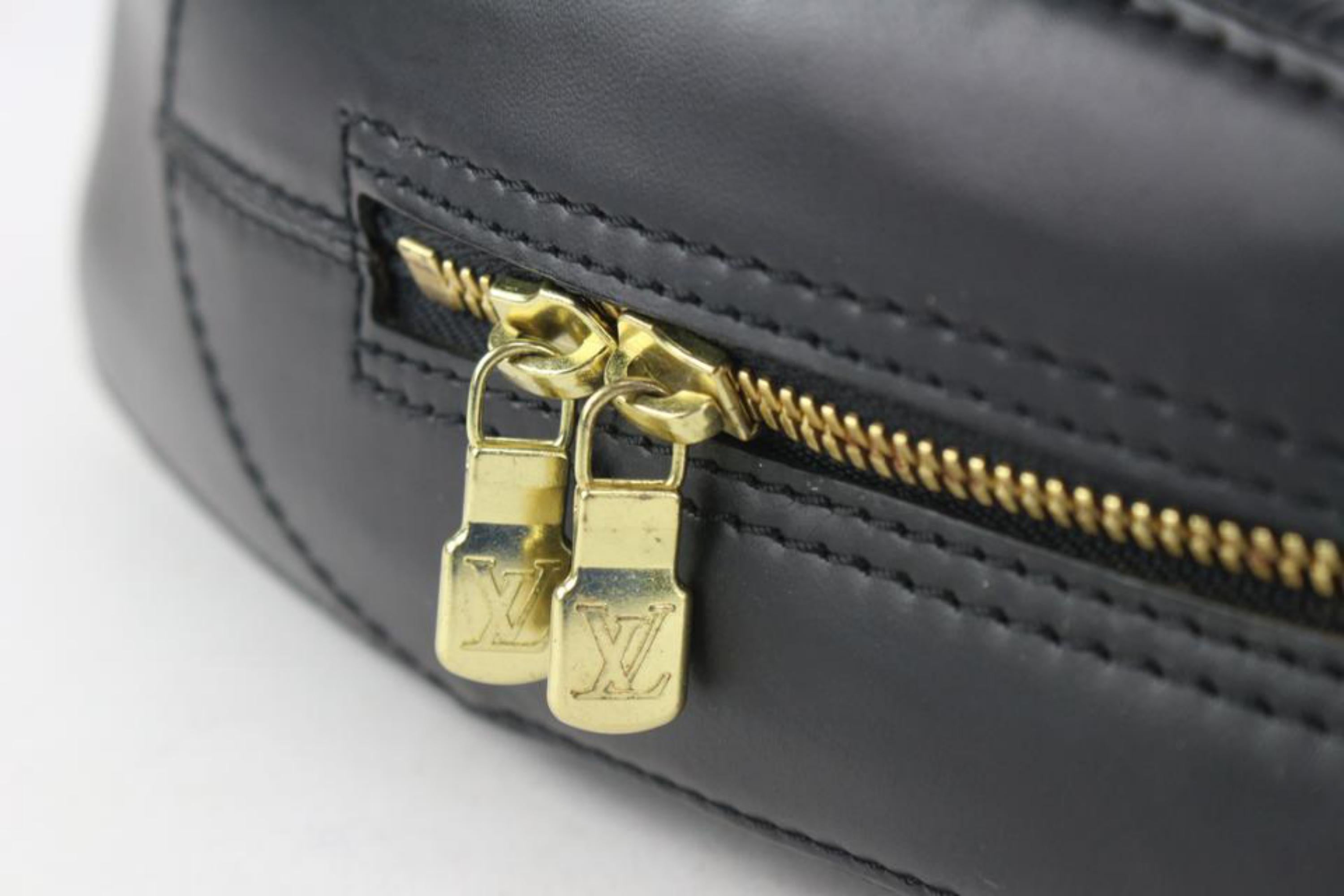 Louis Vuitton Black Epi Leather Noir Voltaire Shoulder Bag 2LV1228 3
