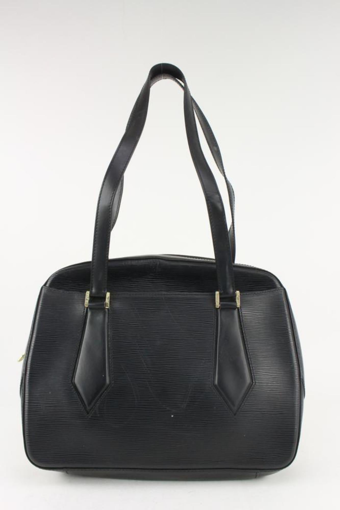 Louis Vuitton Black Epi Leather Noir Voltaire Shoulder Bag 2LV1228 4
