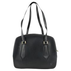 Louis Vuitton Black Epi Leather Noir Voltaire Shoulder Bag 2LV1228