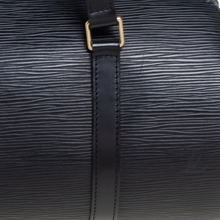 Louis Vuitton Black Epi Leather Papillon 30 Bag 7