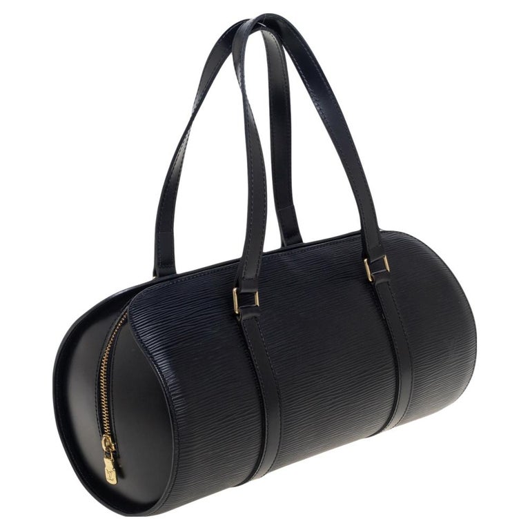 Women's Louis Vuitton Black Epi Leather Papillon 30 Bag