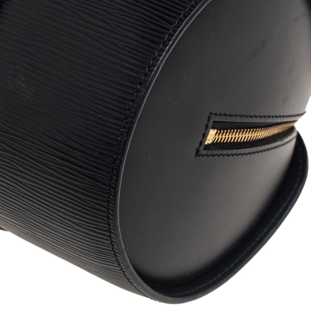 Women's Louis Vuitton Black Epi Leather Papillon 30 Bag