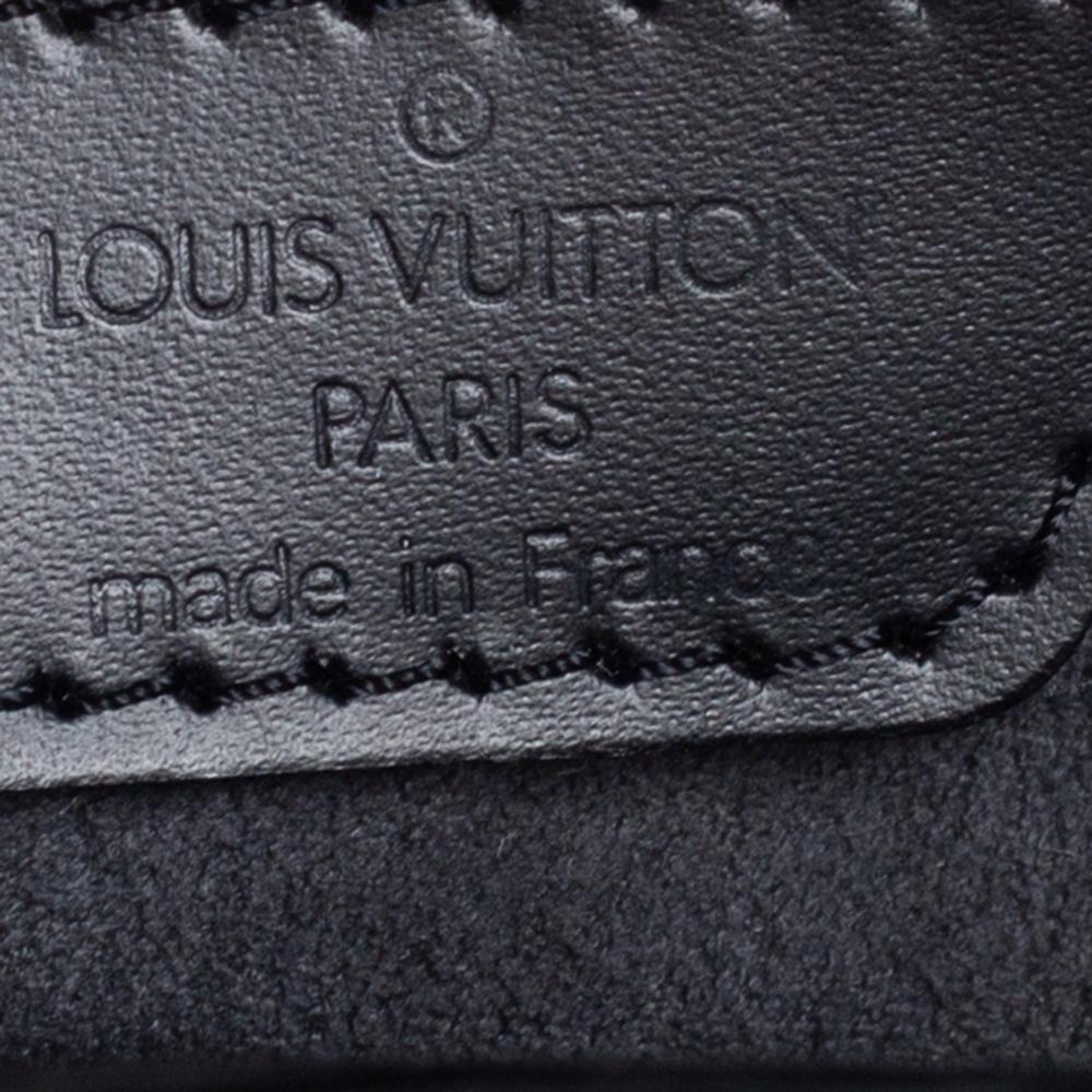 Louis Vuitton Black Epi Leather Papillon 30 Bag 2