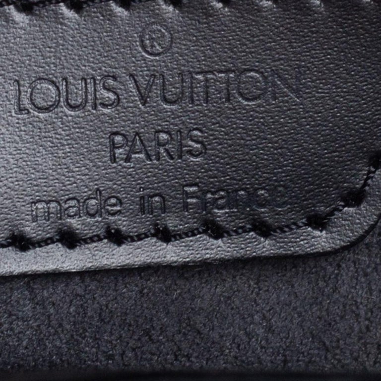 Louis Vuitton Black Epi Leather Papillon 30 Bag 5