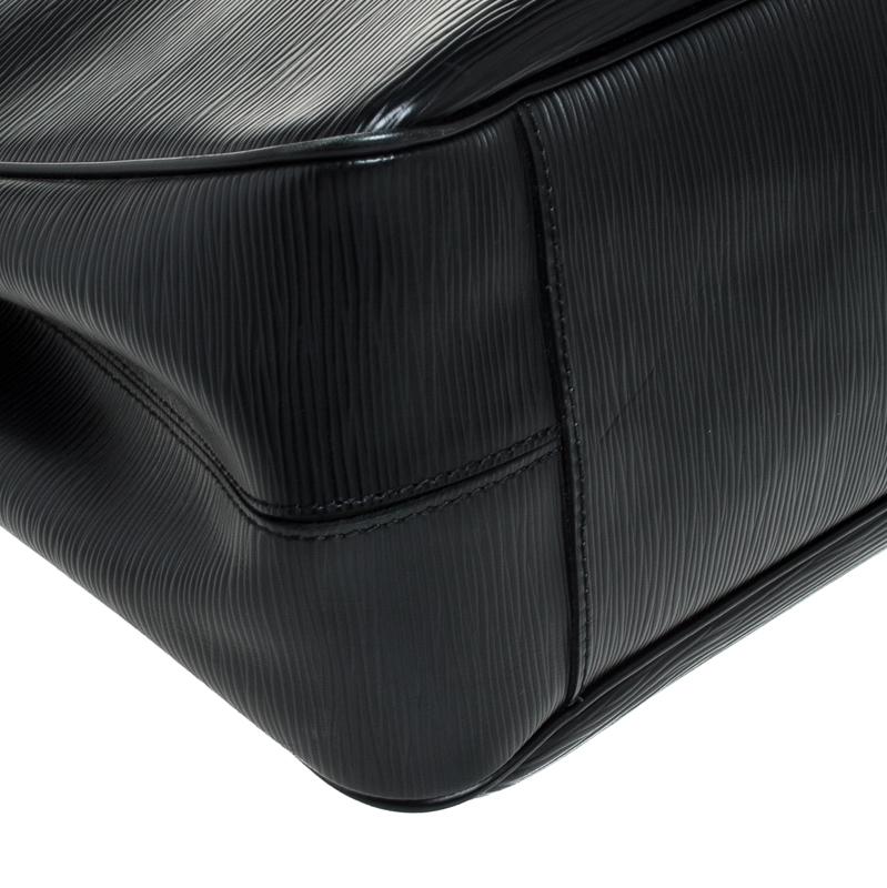 Louis Vuitton Black Epi Leather Passy GM Bag 3